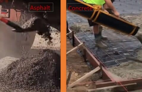 Are There Differences in the Lifespan of Asphalt vs. Concrete?