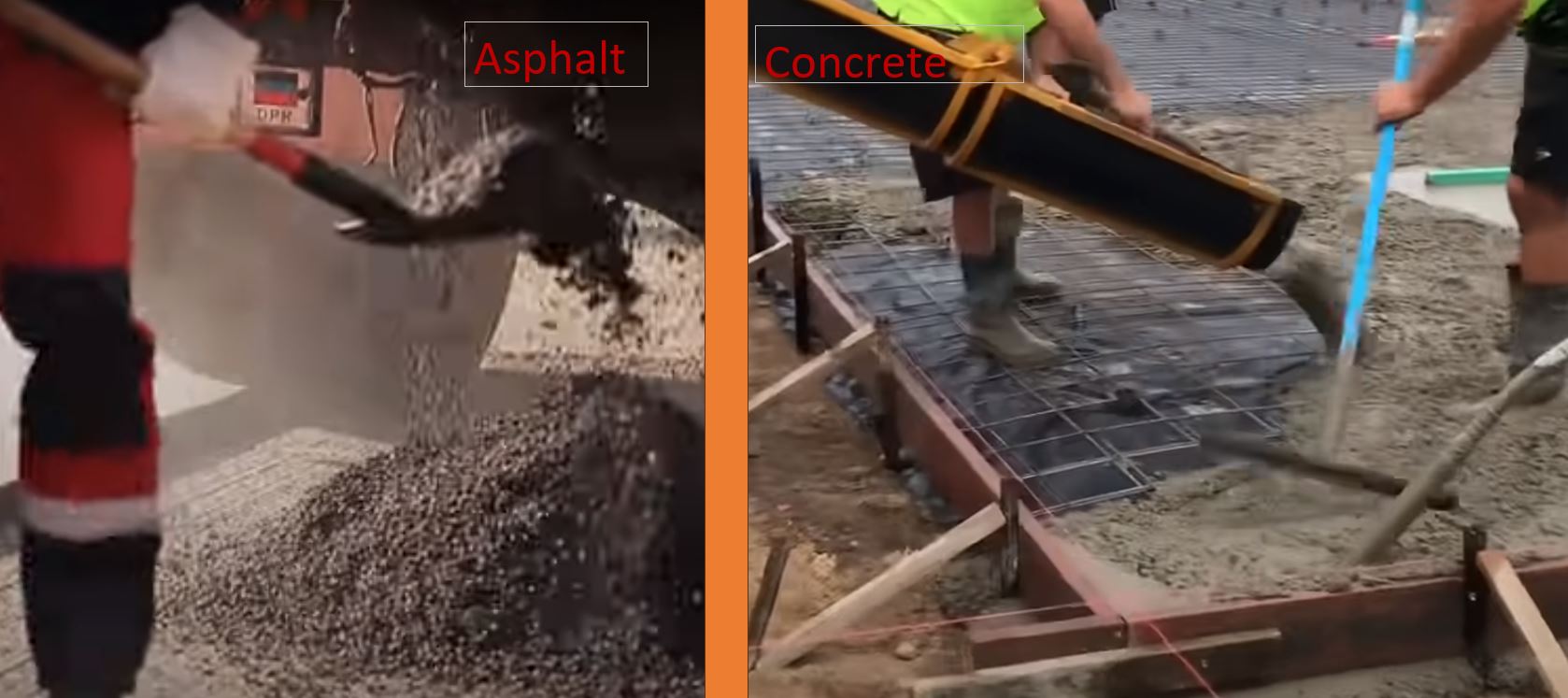 Are There Differences in the Lifespan of Asphalt vs. Concrete?